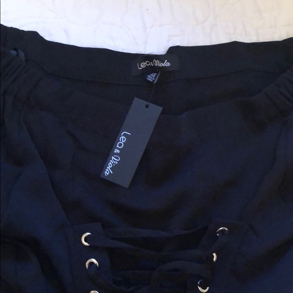 Lea &viola black sexy romper - Picture 2 of 4